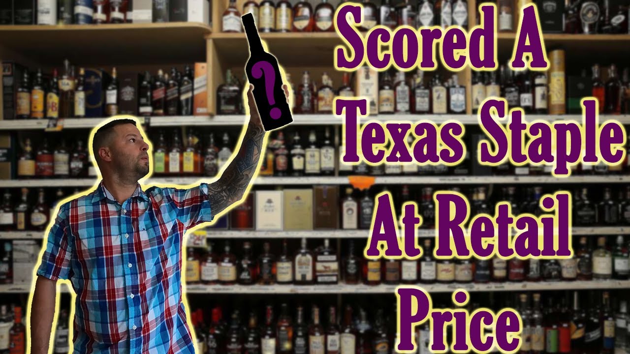 Texas Bourbon staple sitting out on the shelf, you won't believe the bottles I found on the shelf.