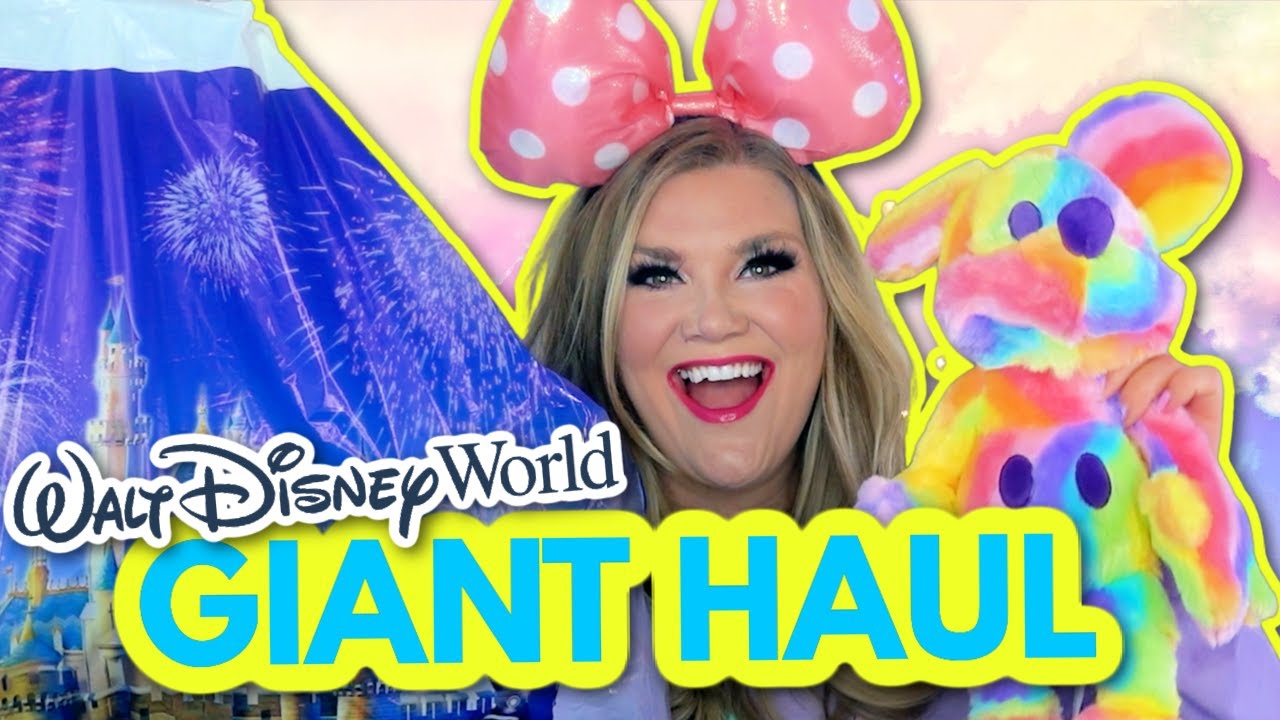 GIANT DISNEY WORLD HAUL!🏰💜🛒Everything we bought during our Disney World Trip -February 2021