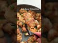 Garlic butter chicken bites ￼#chicken #dinner #fyp