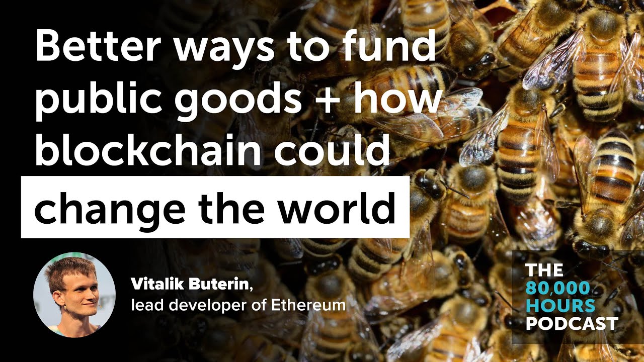 Effective altruism, blockchain, & better ways to fund public goods |  Vitalik Buterin (2019)