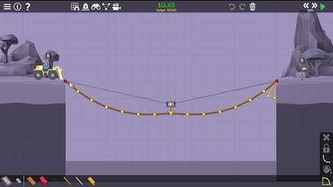 Poly Bridge 2 | 3-02 Big Dipper (Solution 2)