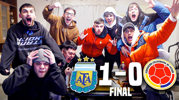 Argentina vs Colombia | Reacciones de Amigos | FINAL Copa América 2024
