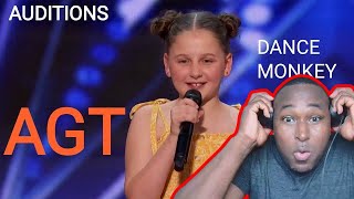 Annie Jones Shy 12yearold Aussie Girl Slays Dance Monkey On agt first Time Hearing Wow