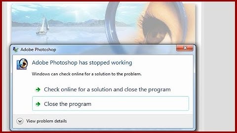 Adobe Photoshop Fix Error Problem | Adobe Photoshop Has Stopped Working | Technical Tahir Mehmood