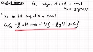Quotient Groups I: Intro