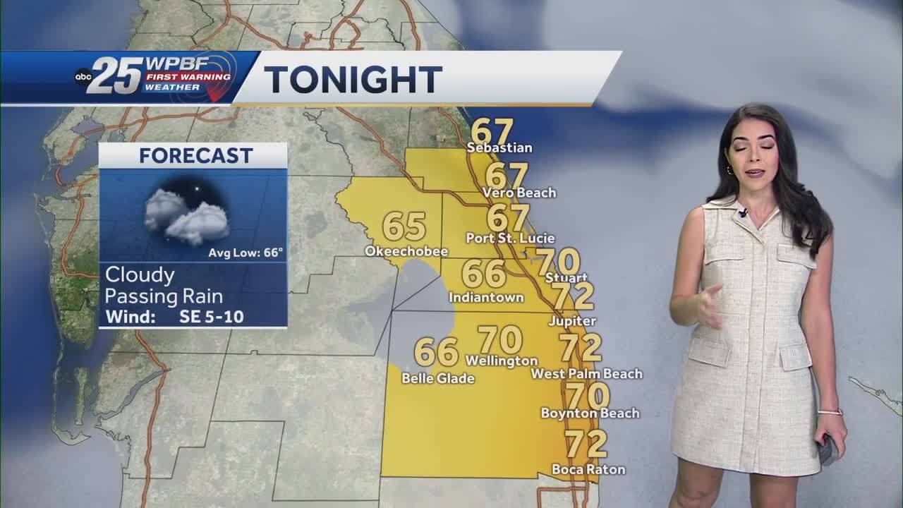 A wet weekend before a cold front moves in - YouTube