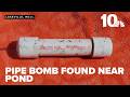 Lakeville police investigating pipe bomb found near Egger Bog Pond