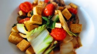 Leafy Greens with Tofu (Weightloss Recipe)