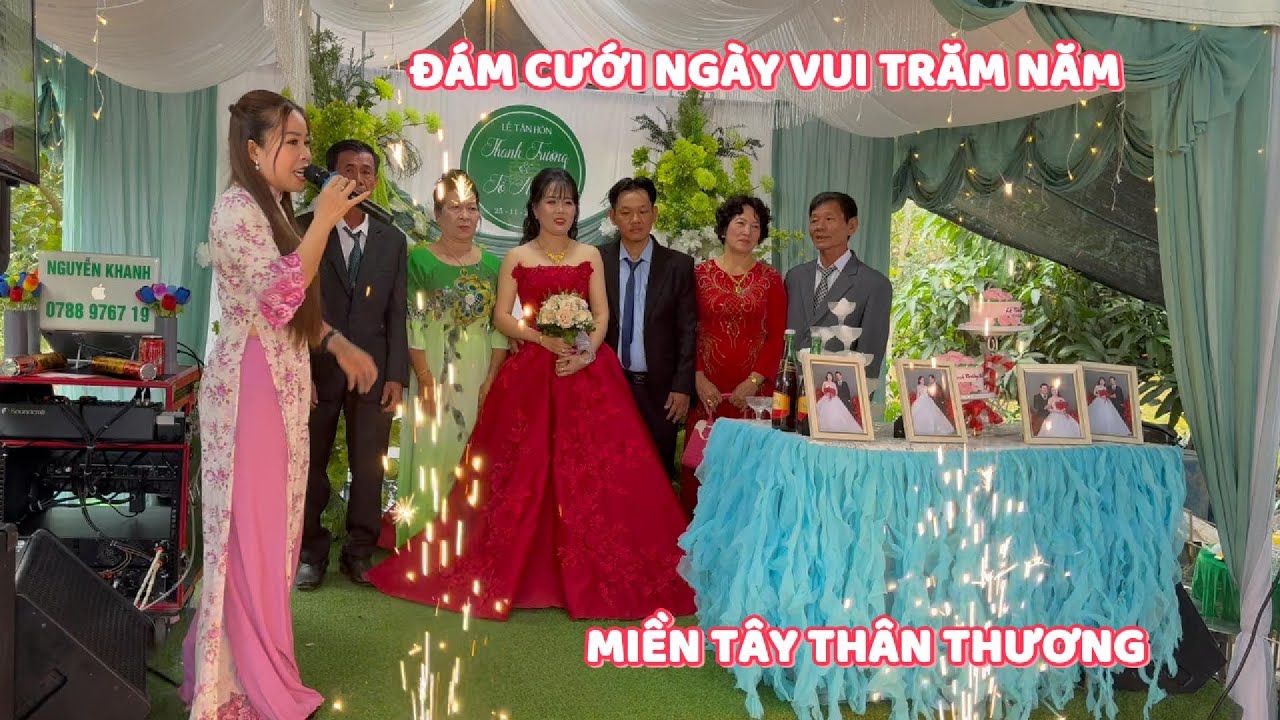 Không khí đám cưới quê nhà. Vui ghê luôn 