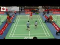 2019 CWG - Badminton - R1 & R2 - Court 1