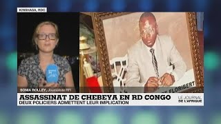 Assassinat de Floribert Chebeya en RD Congo : deux policiers admettent leur implication