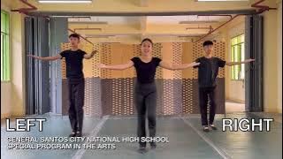 GENSAN CITY HYMN - OFFICIAL STEPS