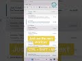 How to make a new email using a shortcut in Outlook