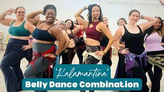 Belly Dance Class: Kalamantina Combination (Step-by-Step)