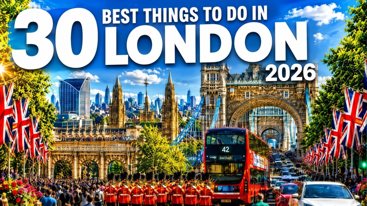 Best Things To Do in London England Travel Guide 2026 4K