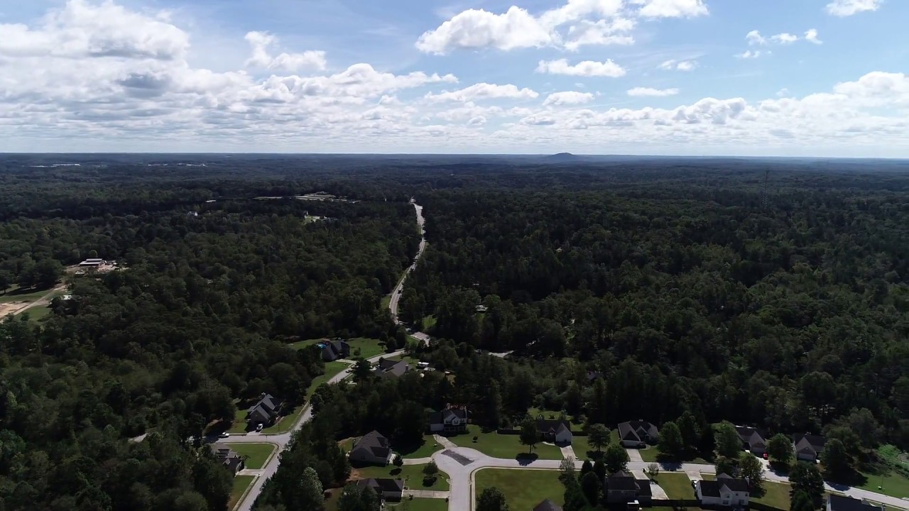 Monroe, GA Skyline Drone Video