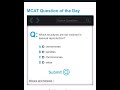 Mcat biology practice question. #mcat