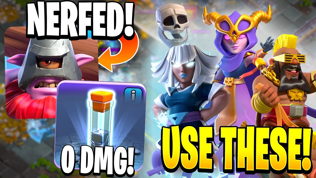 Throwers & Totems NERFED… So Use These 3 Easy Armies! (Clash of Clans)