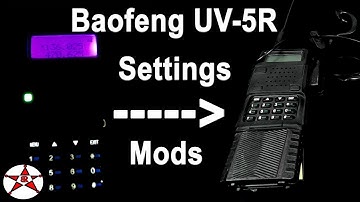 Baofeng UV-5R Settings and Mods for Airsoft Milsims
