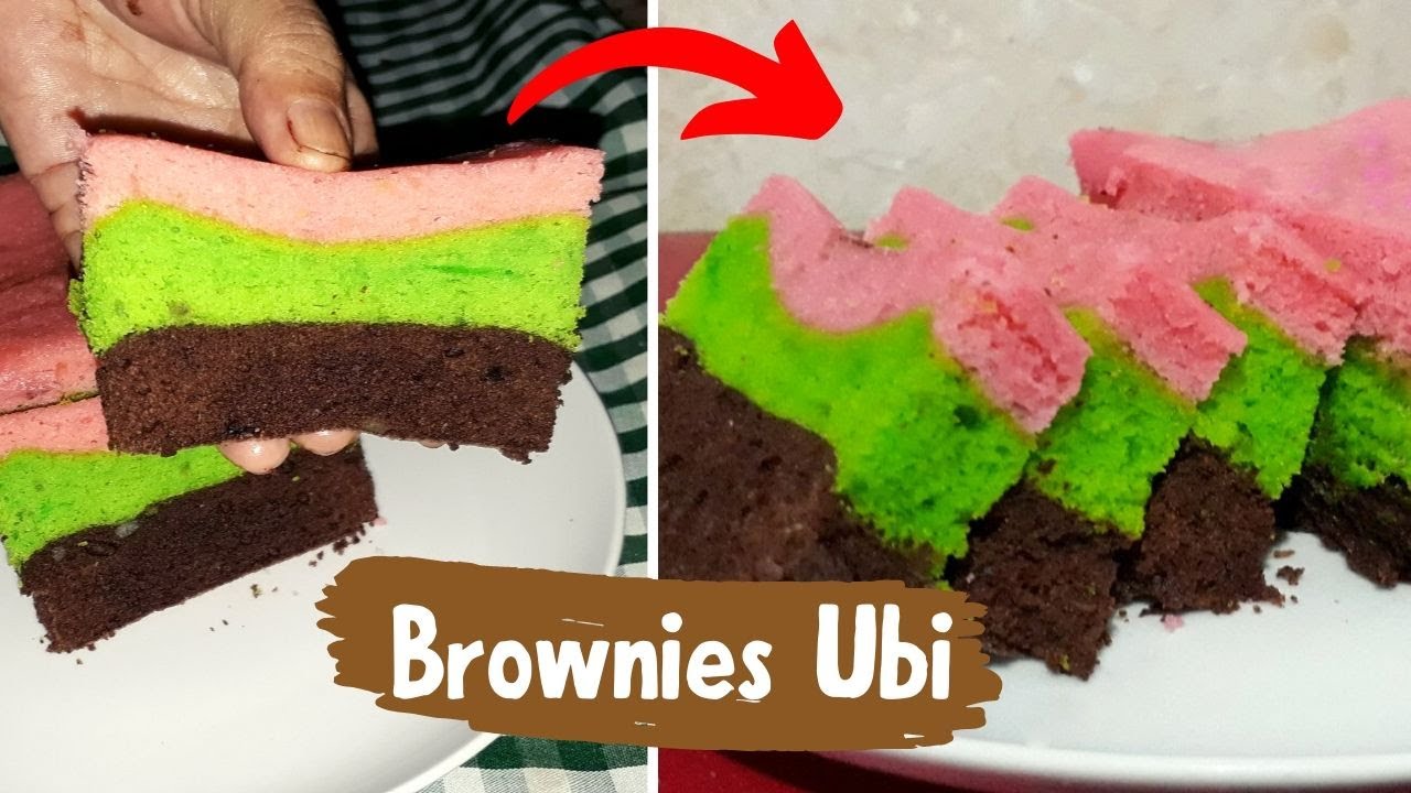 Resep Membuat Brownies Kukus Lapis Tiga Warna Sangat Resep Membuat Brownies Kukus Lapis Tiga Warna Sangat