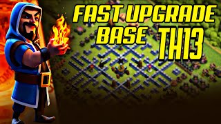 🔥 NEW Town Hall 13 Progress Base Layout | Max Your Base Fast!