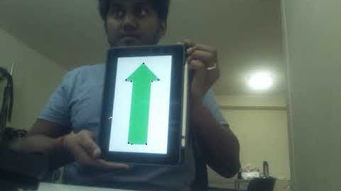 Green Arrow Orientation Detection using Raspberry Pi