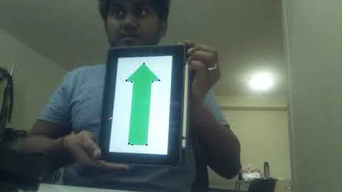 Green Arrow Orientation Detection using Raspberry Pi