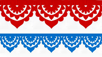 Border design for bulletin board | display board border design ideas | akhbar kaatne ki design