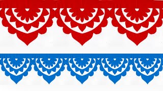 Border design for bulletin board | display board border design ideas | akhbar kaatne ki design screenshot 5