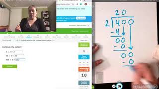Math IXL E.15 Division patterns over increasing place values