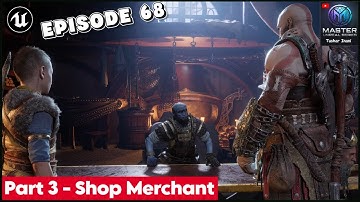 UE5 God of War ShopShop System – Customer NPC Trade Requests, Smart Objects & AI Workflow - Ep 68