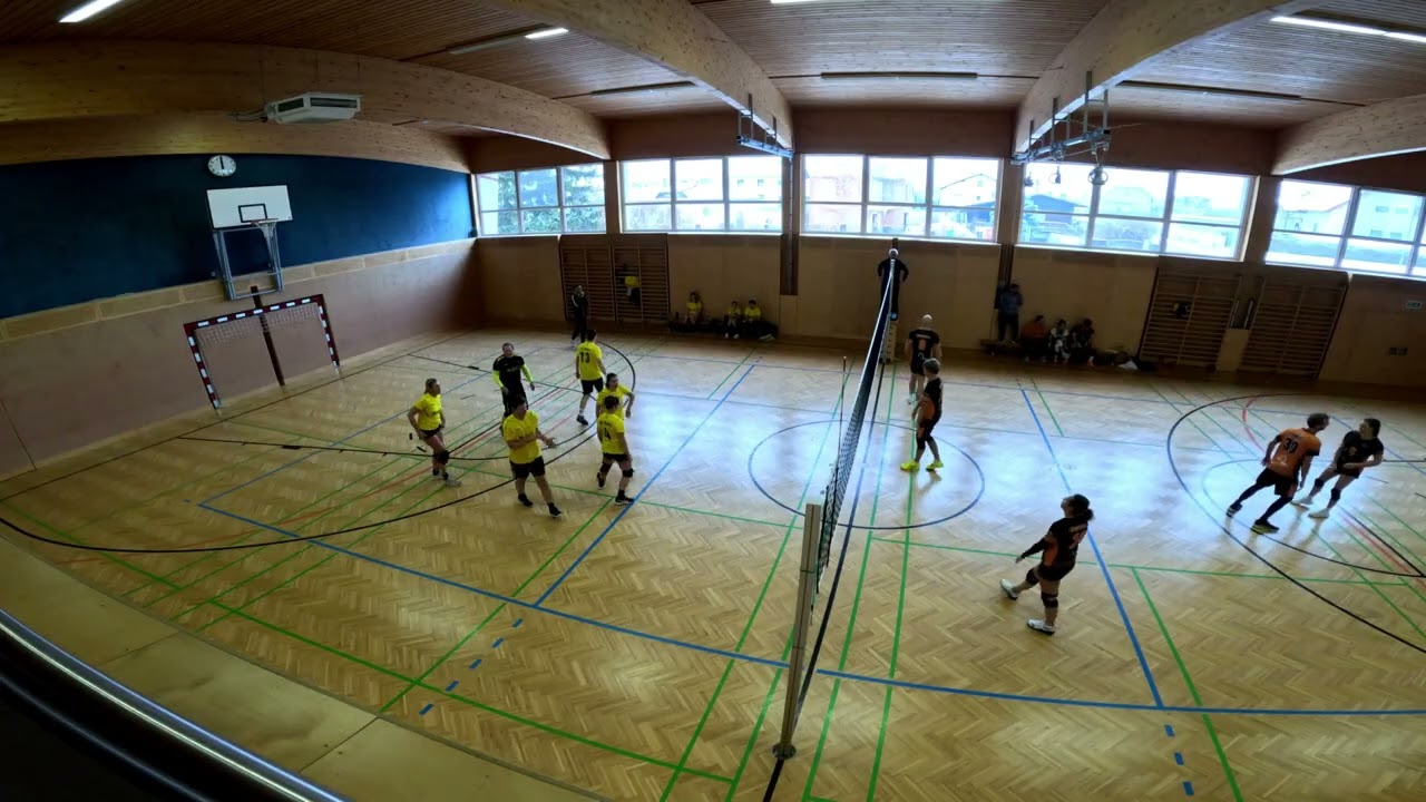 Römerligaspiel VC Haslau   Mörbisch 1 Satz Jän2026