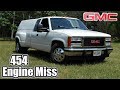 91 GMC C3500 454 TBI Engine Miss & Timing Check