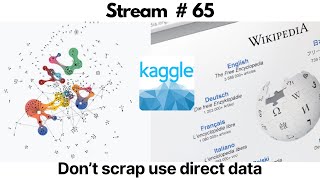 stream #65 : Don’t scrap, use #wikipedia dataset