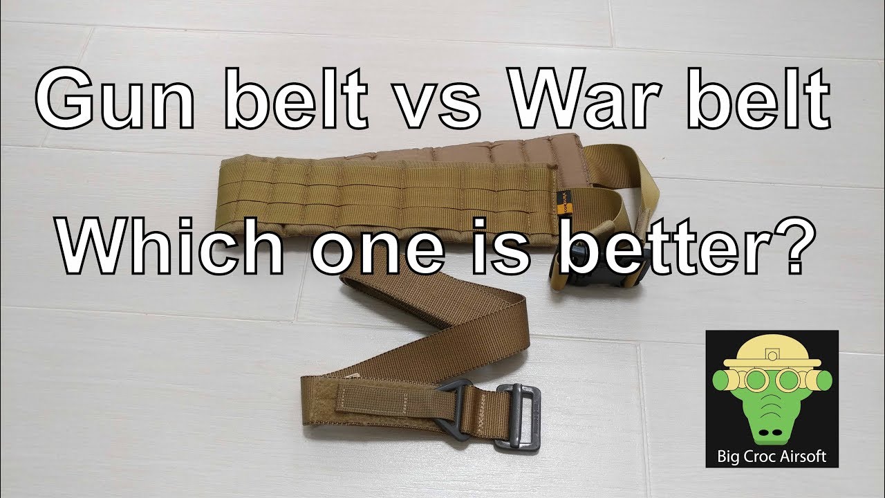 EP 23 - War belt vs Gun belt?? Pros and Cons on both