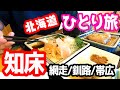 【北海道ひとり旅】知床半島の絶景や網走・釧路・帯広を観光【観光・グルメ・一人旅・旅行動画・おひとりさま・ぼっち】