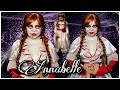 Annabelle doll from The Conjuring universe HALLOWEEN TUTORIAL | Sydney Nicole