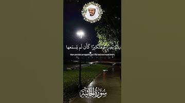 الشيخ ياسر الدوسري (سورة الجاثيه)