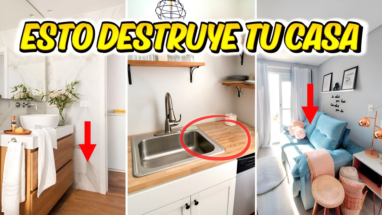  ¡DESTRUYENDO tu CASA! 10 errores imperdonables que debes corregir URGENTE