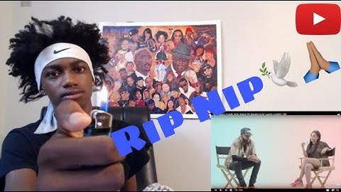 Nipsey Hussle Gets Asked 30 Questions by Lauren London | GQ Reaction !| Rip Nip !