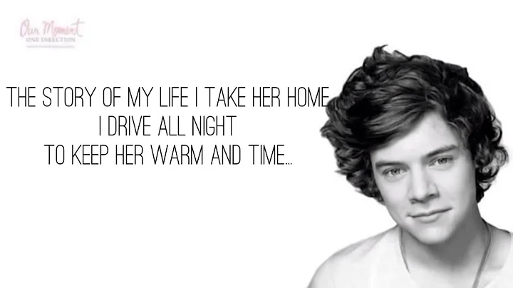 One Direction - Story of My Life (Lyrics)
