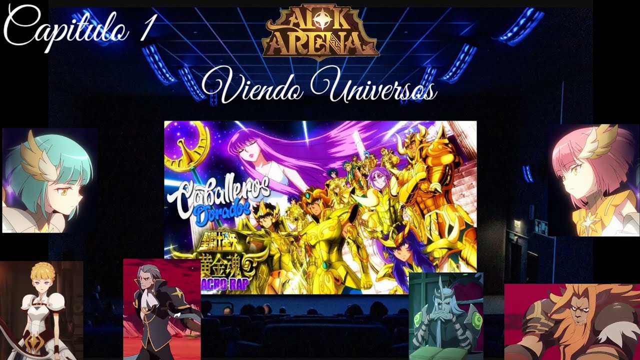 AFK arena viendo universos/Capitulo 1/Los caballeros Dorados/Especial 2400 suscriptores.