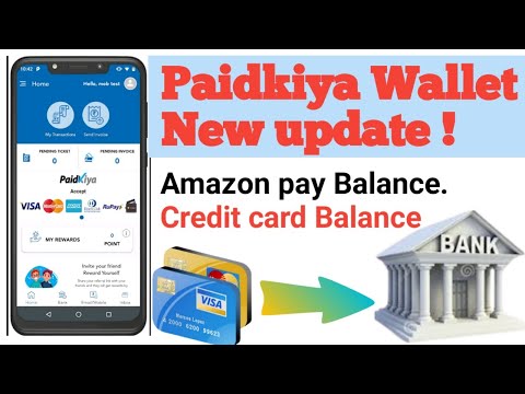 paidkiya Wallet New update | Amazon pay balance transfer | Credit Card To Bank Account | trickydharm