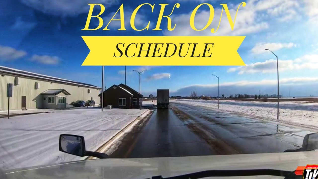 My Trucking Life - BACK ON SCHEDULE - #1585 - YouTube