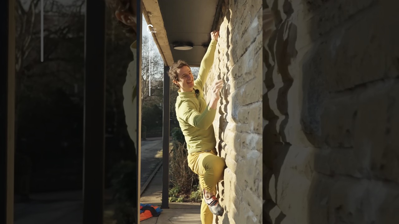 Adam Ondra 🇨🇿 Climbing on WALLS 😵‍💫