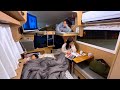 週末車中泊旅のリアルな夜｜ワンルーム車内での楽しみ方｜キャンピングカー車中泊