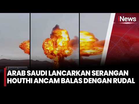 ARAB SAUDI BALAS SERANGAN HOUTHI! Depot Minyak di Yaman Jadi Target | iNews Pagi 14/10