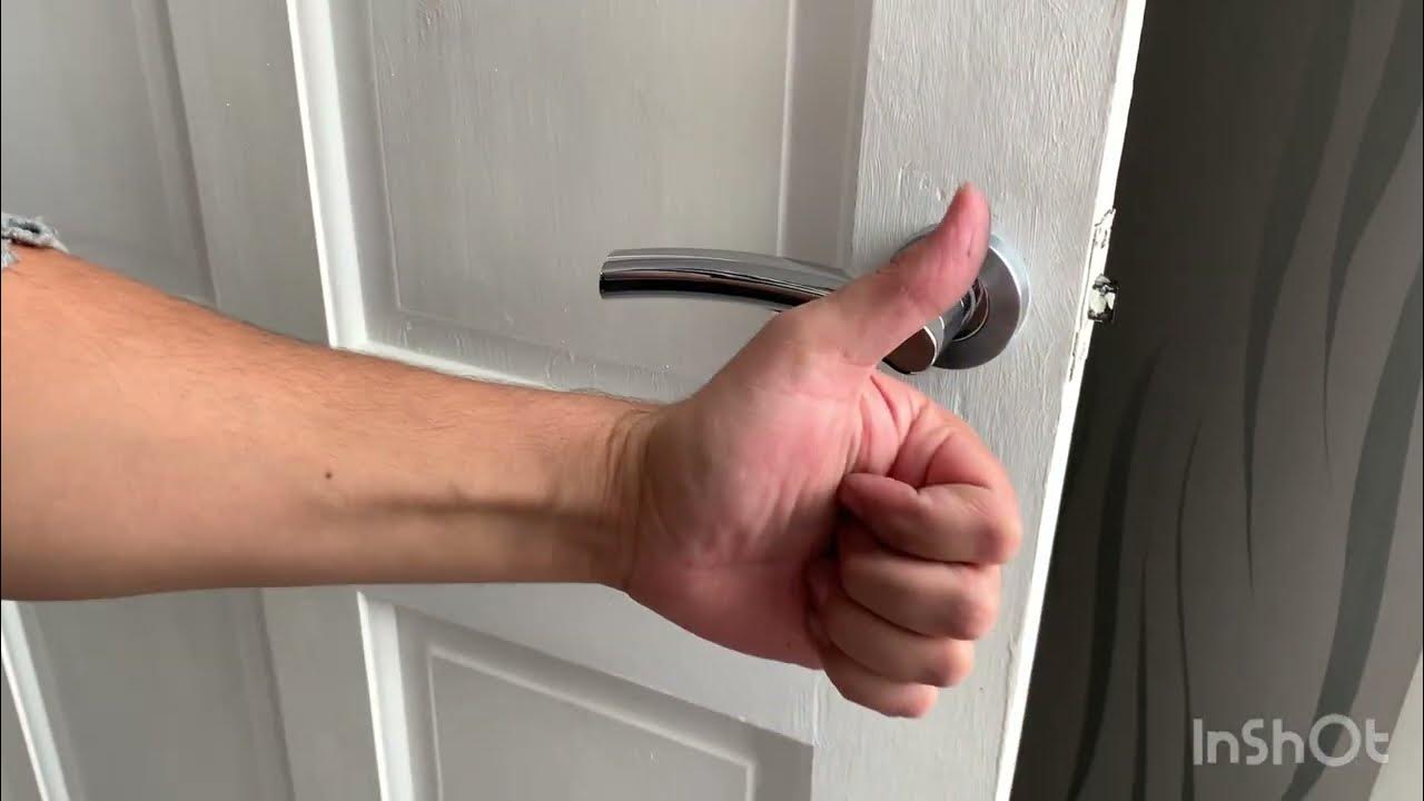 How to fix a loose door handle on internal door YouTube