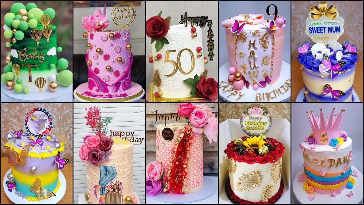 🌈Unique Birthday Cake Design 2023/Birthday Cake Photo/Cake Photo/Cake Design/Birthday Cake Designs