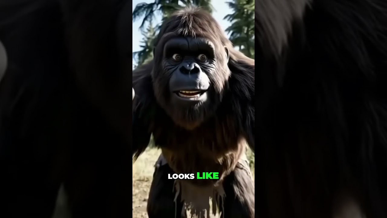 Gorilla Babysits Satan's Glow Stick, Then Does Forest Yoga!